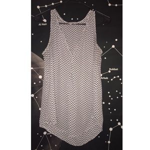 Candies brand black and white Blouse